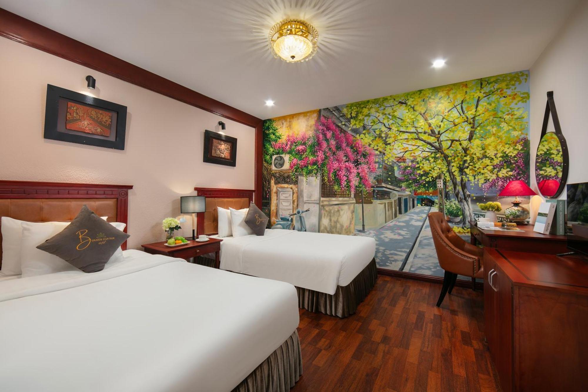 Bonjour D'An Nam Hotel Hanoi Zewnętrze zdjęcie